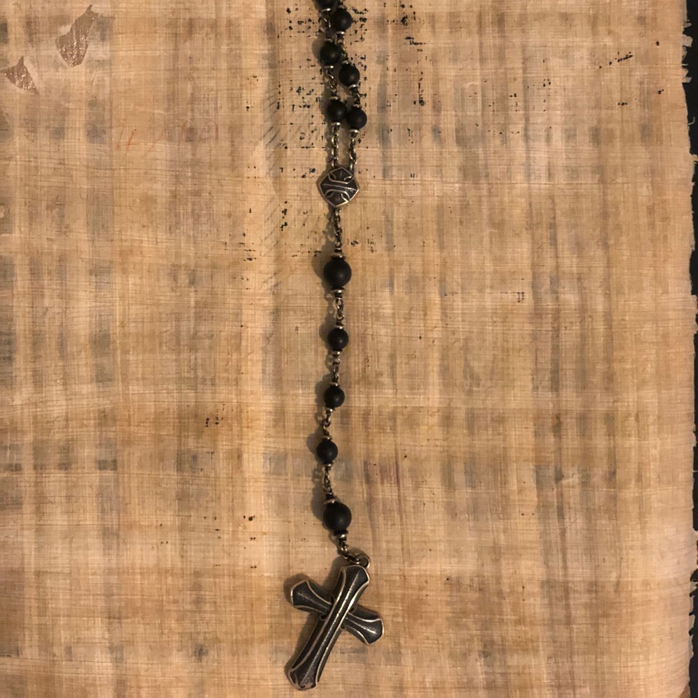 David Yurman Armory Rosary Necklace - 22” Length